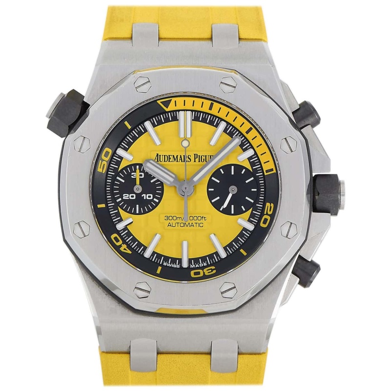 Audemars Piguet Royal Oak Offshore Diver Chrono 26703ST.OO.A051CA.01 JF SS Yellow Dial 3124