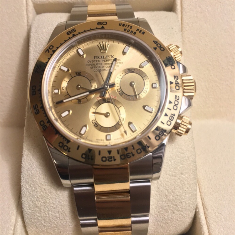 GOLD MIX MULTIPLE DIAL OPTIONS 40MM