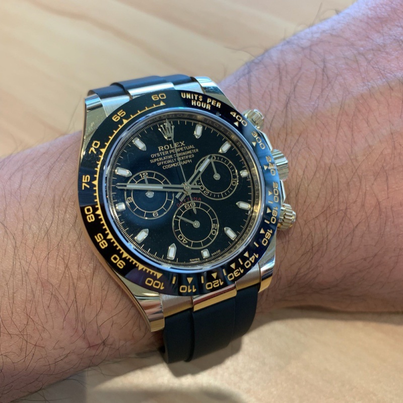 GOLDEN RUBBER STYLE MULTIPLE DIAL OPTIONS 40MM