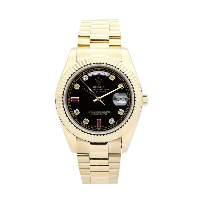 Rolex Day-Date Black Dial 118238