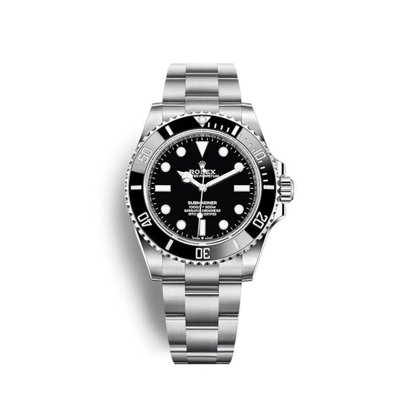 <span class='swissf'></span>Rolex Submariner 124060 Black