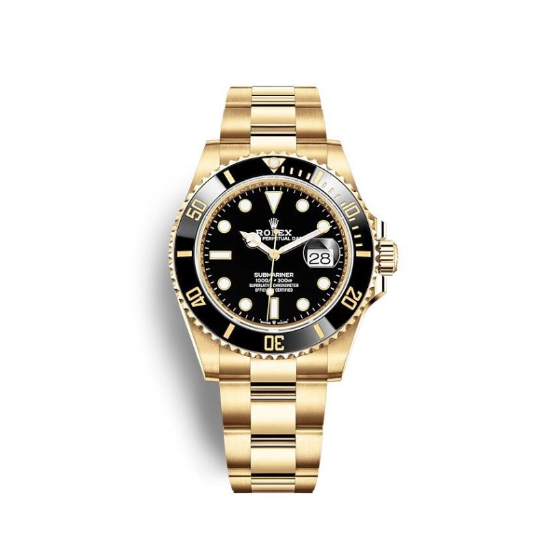 <span class='swissf'></span>Rolex Submariner Date 126618LN Black